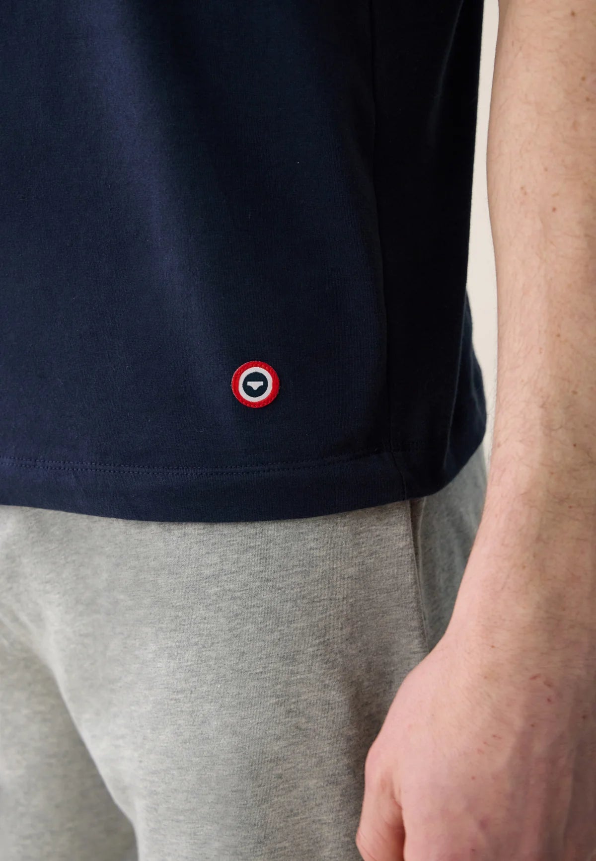 Le Slip Français - T-shirt à manches courtes Formidable - Coton - Bleu marine