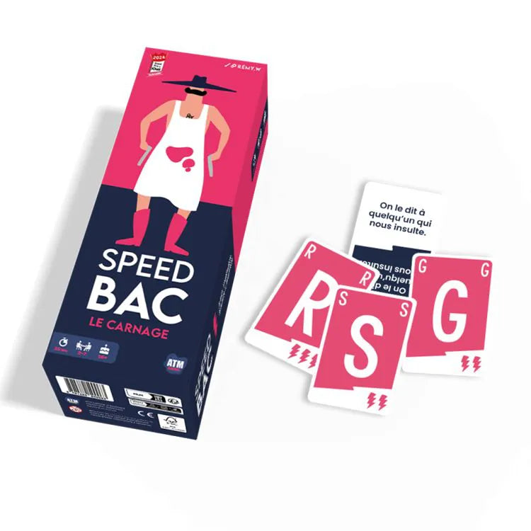 Speed Bac - Le Carnage - Jeux de société - Dès 16 ans