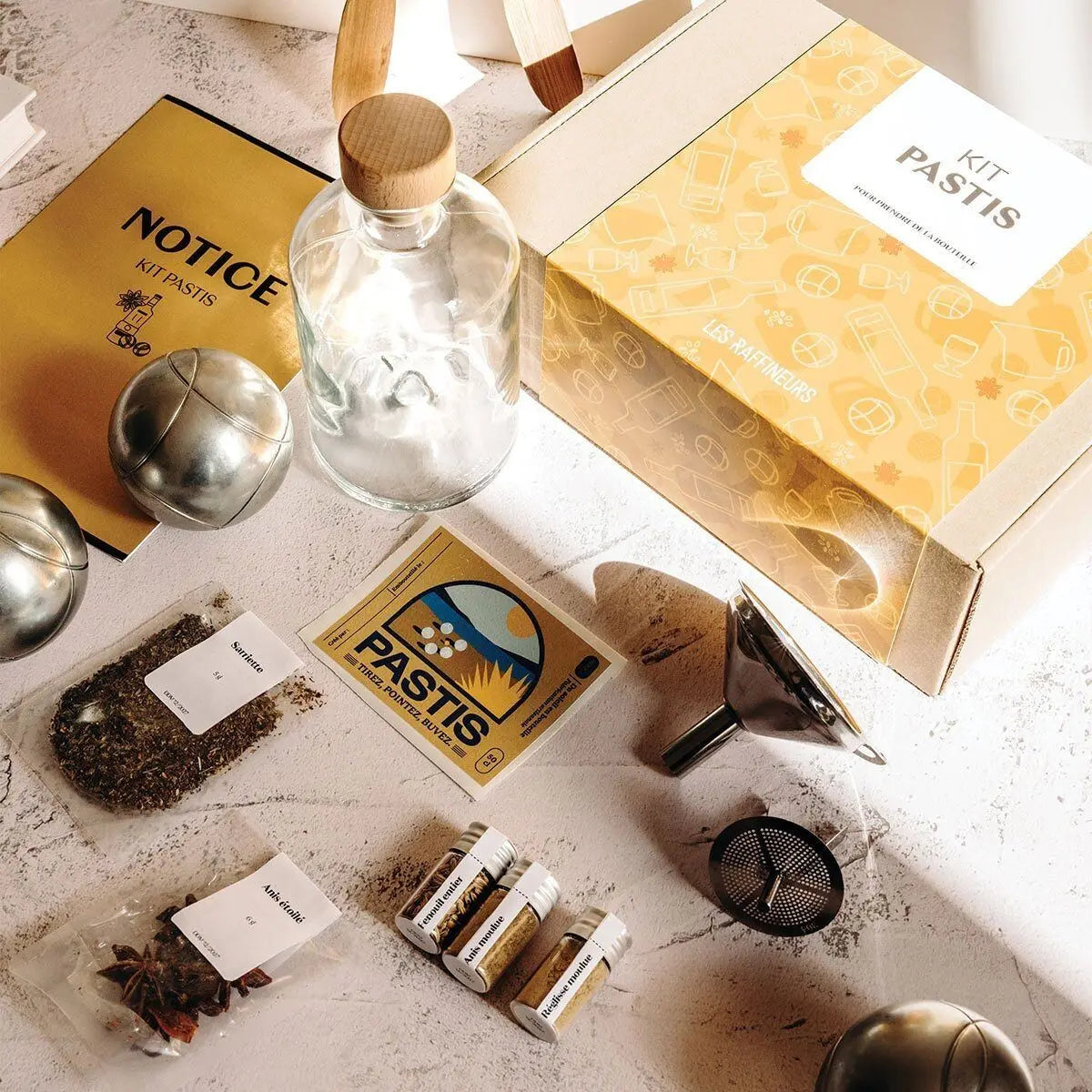 Les Raffineurs - Kit DIY fabriquer son propre pastis