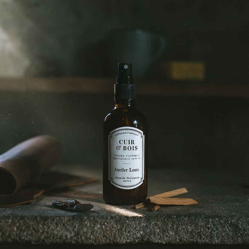 Atelier Louis - Brume d'intérieur végétale française - Bois & cuir - 100 ml