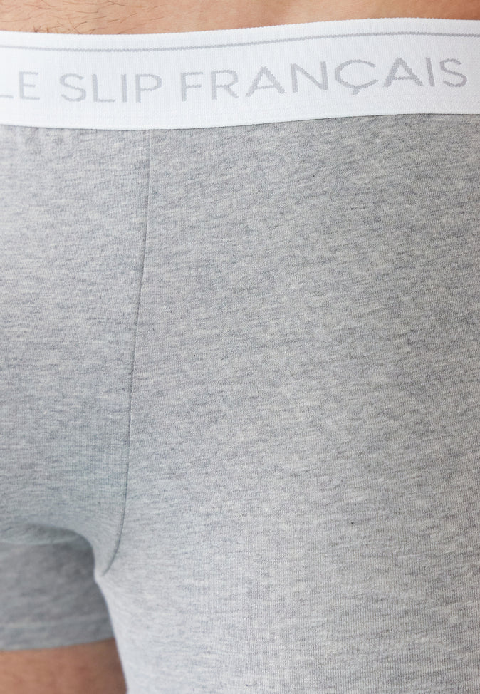 Le Slip Français - Boxer en coton Redoutable - Gris