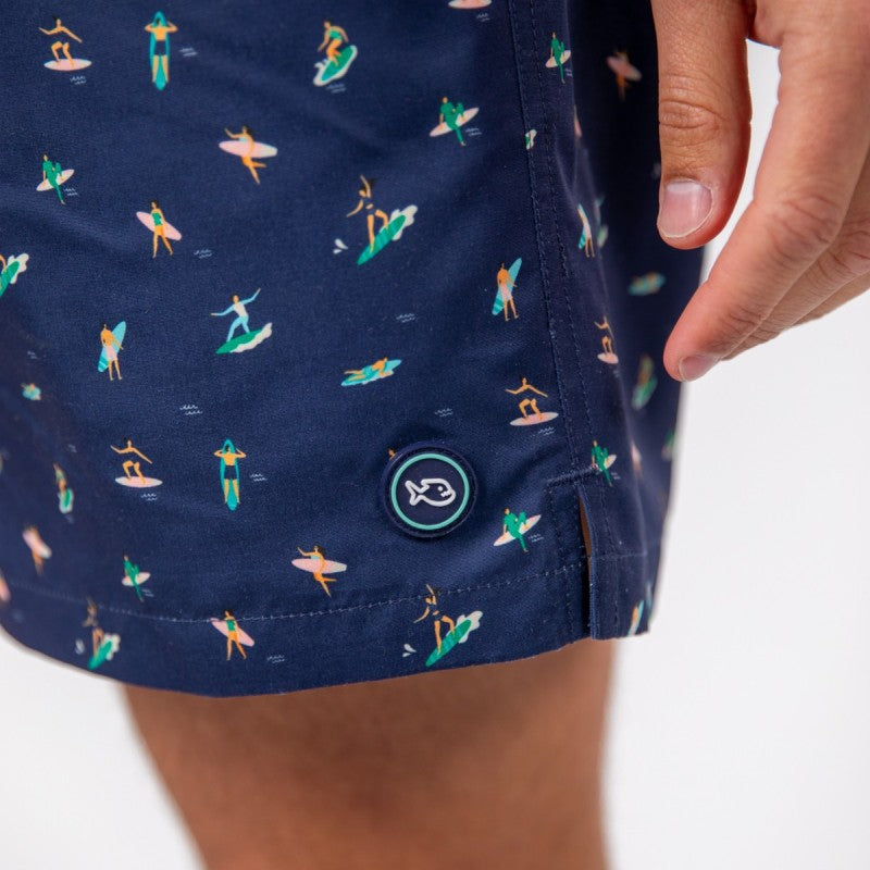 Billybelt - Short de bain Surf Session - 100% recyclé - Bleu marine