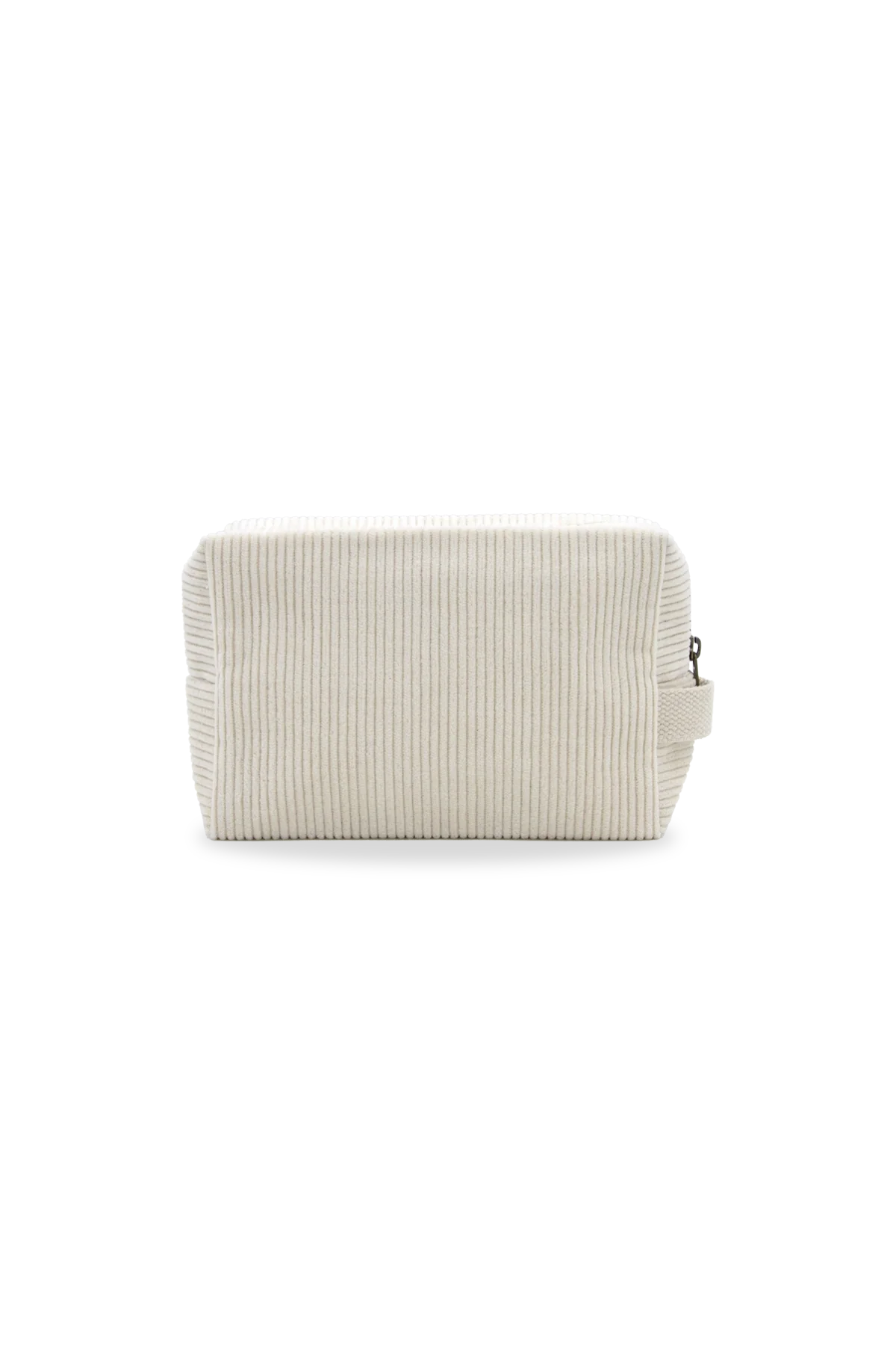 Hindbag - Trousse de toilette Léon en velours - Blanc cassé