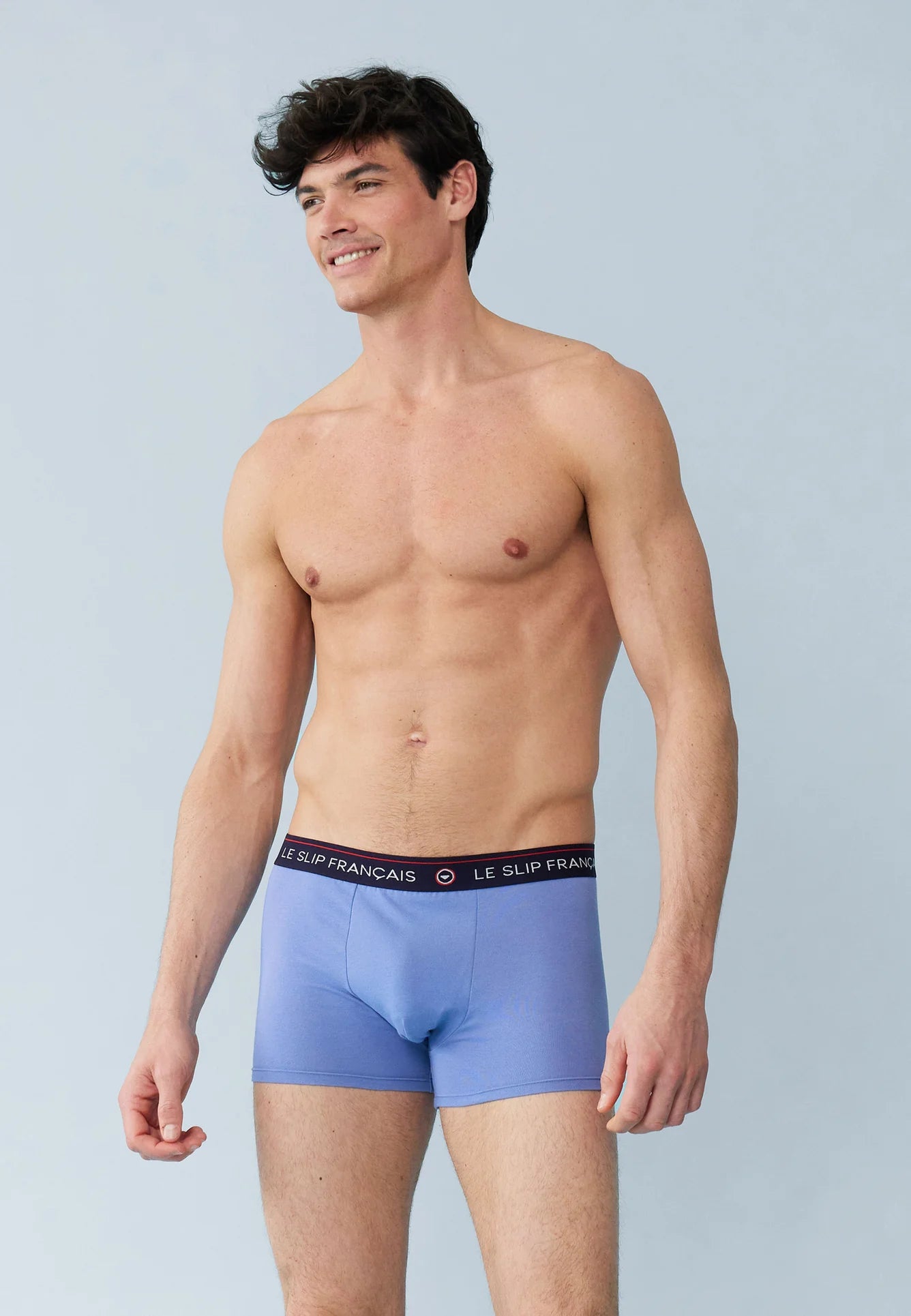 Le Slip Français - Boxer en coton Redoutable - Bleu jean