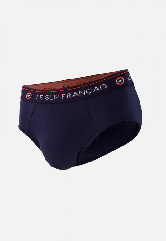 Le Slip Français - Slip en coton Intrépide - Bleu marine