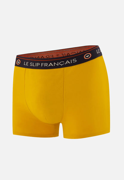 Le Slip Français - Boxer en coton Redoutable - Moutarde