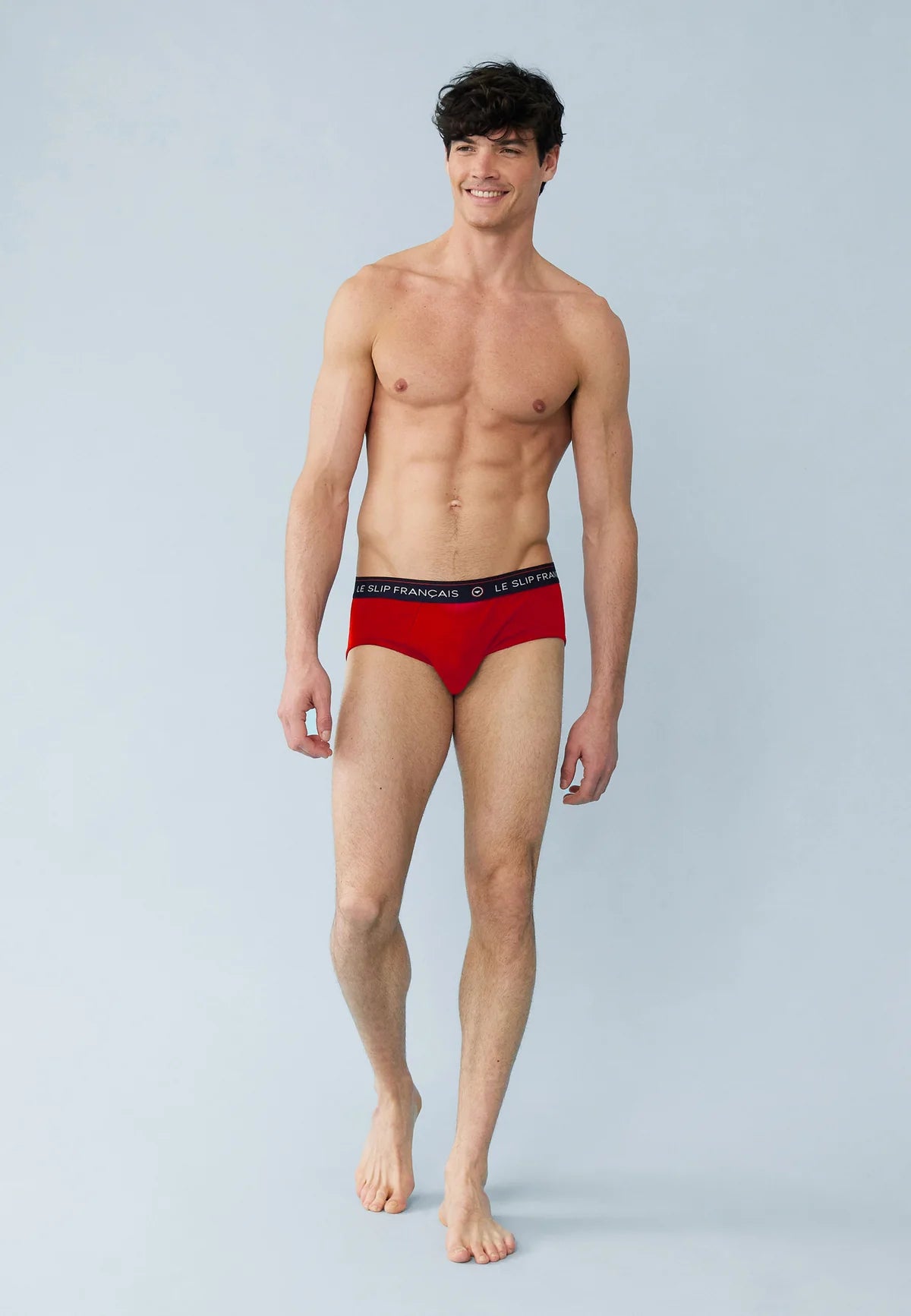 Le Slip Français - Slip en coton Intrépide - Rouge cerise