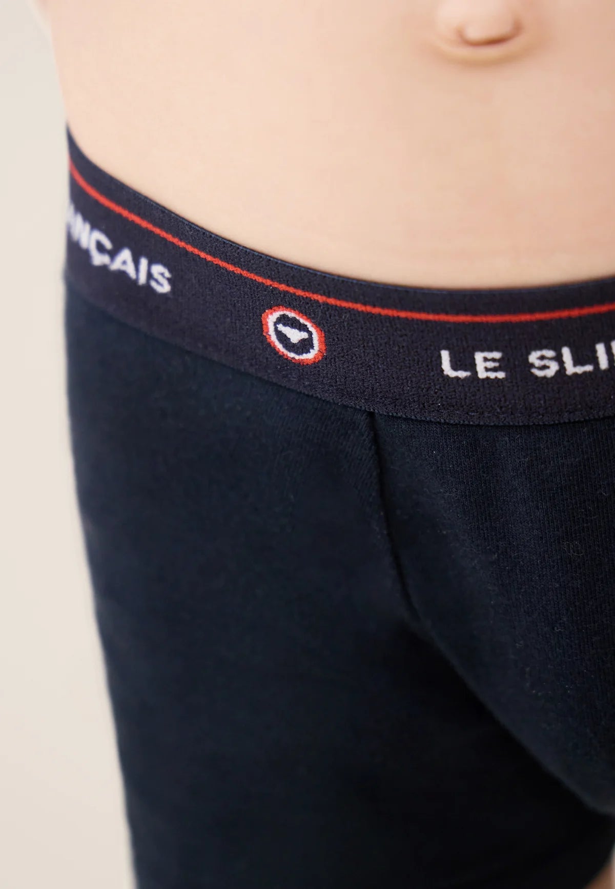 Le Slip Français - Boxer enfant en coton Petit Joseph - Bleu marine