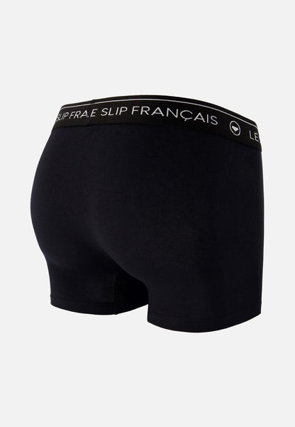 Le Slip Français - Boxer en coton Redoutable - Noir