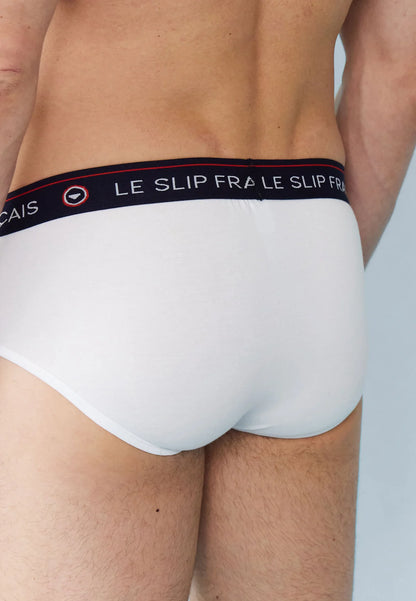 Le Slip Français - Slip en coton Intrépide - Blanc