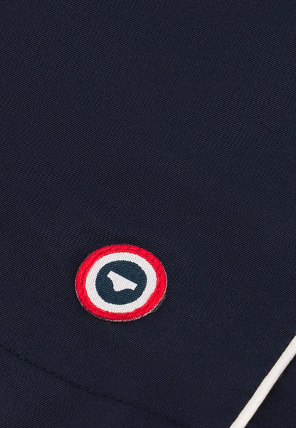 Le Slip Français - Short de bain court Pégase - Bleu marine