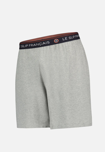 Le Slip Français - Bas de pyjama court Invincible - Coton - Gris