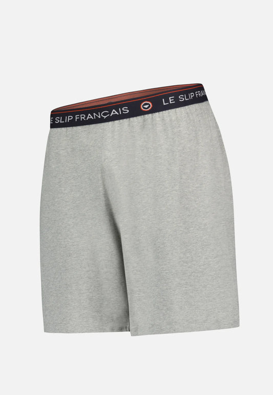 Le Slip Français - Bas de pyjama court Invincible - Coton - Gris