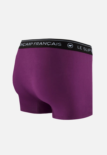 Le Slip Français - Boxer en coton Redoutable - Prune