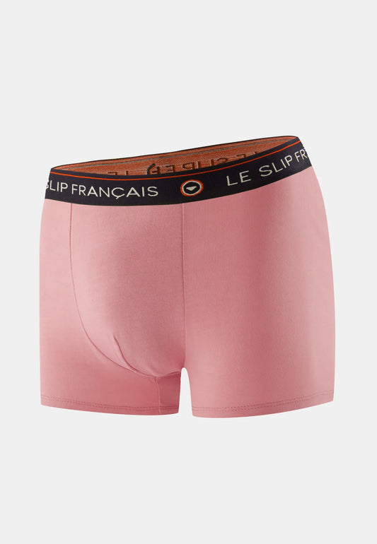 Le Slip Français - Boxer en coton Redoutable - Rose des bois