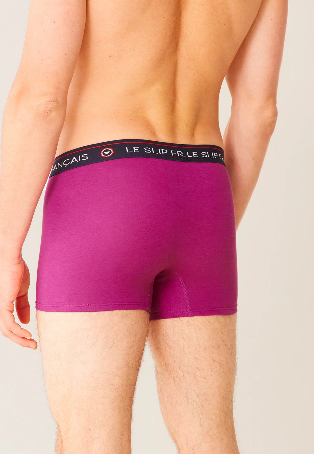 Le Slip Français - Boxer en coton Redoutable - Betterave