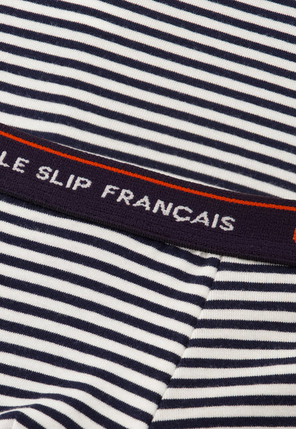 Le Slip Français - Boxer enfant en coton Petit Joseph marinière - Bleu marine & blanc