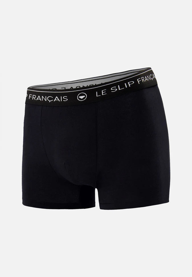 Le Slip Français - Boxer en coton Redoutable - Noir