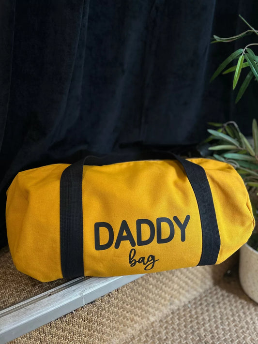Toiles Chics - Sac polochon "Daddy Bag" - Mourtarde