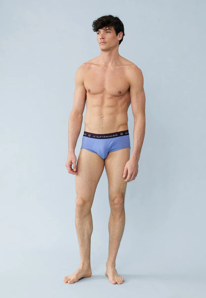 Le Slip Français - Slip en coton Intrépide - Bleu jean