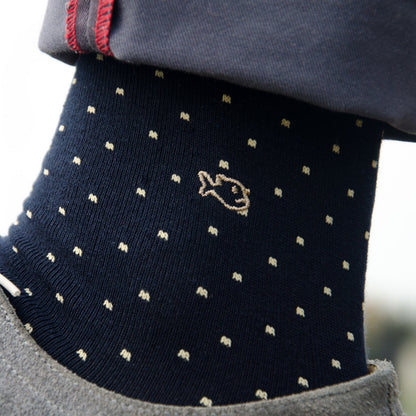 Billybelt - Chaussettes en coton peigné square - Noir