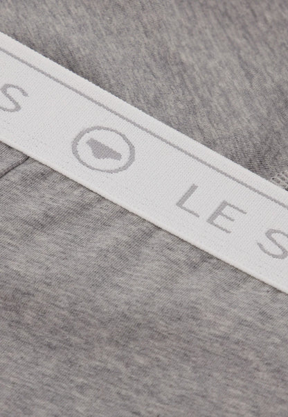 Le Slip Français - Trio boxer Redoutable - Noir gris & blanc