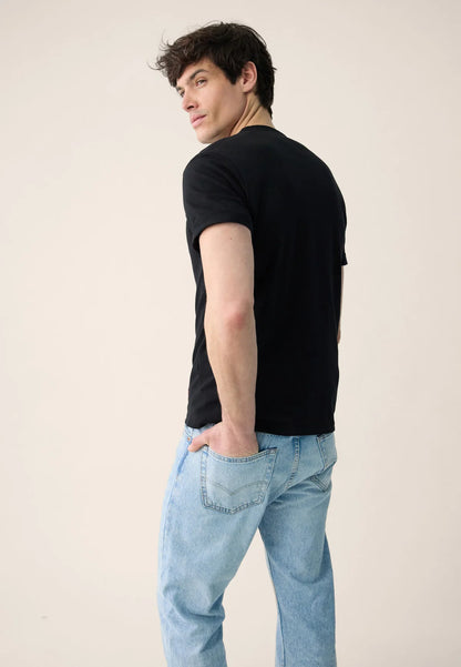 Le Slip Français - T-shirt à manches courtes Formidable - Coton - Noir