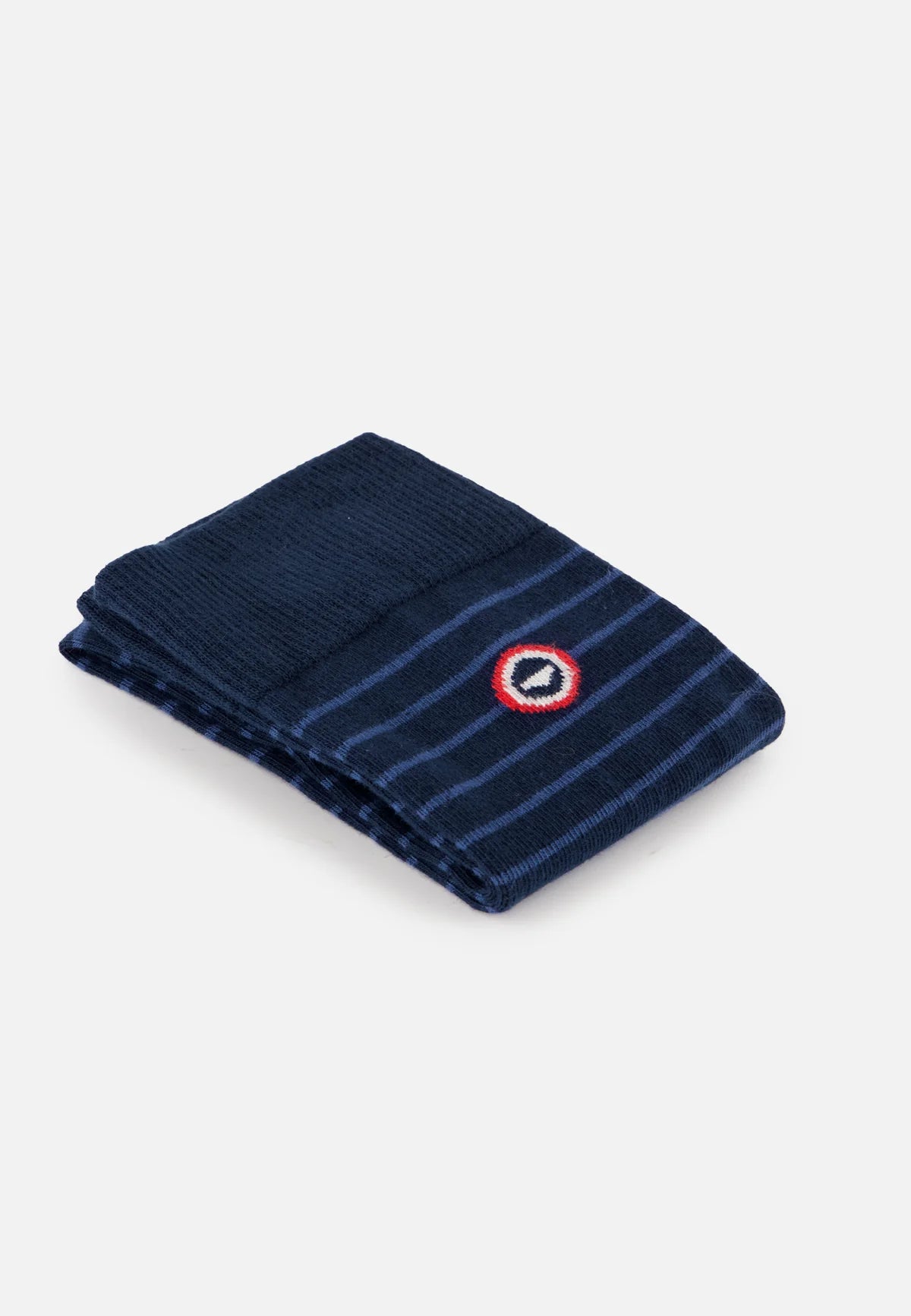 Le Slip Français - Chaussettes mi-hautes Robuste - Bleu marine & gris acier