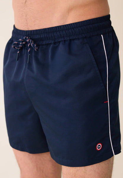 Le Slip Français - Short de bain court Pégase - Bleu marine