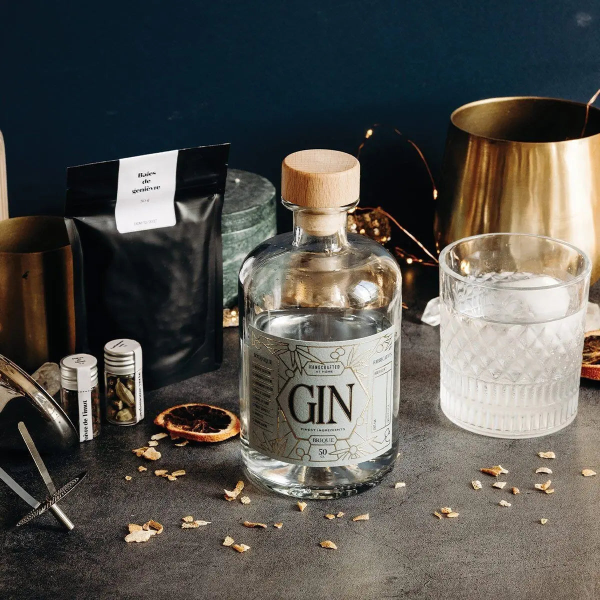 Les Raffineurs - Kit DIY fabriquer son propre gin