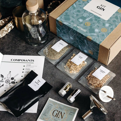 Les Raffineurs - Kit DIY fabriquer son propre gin