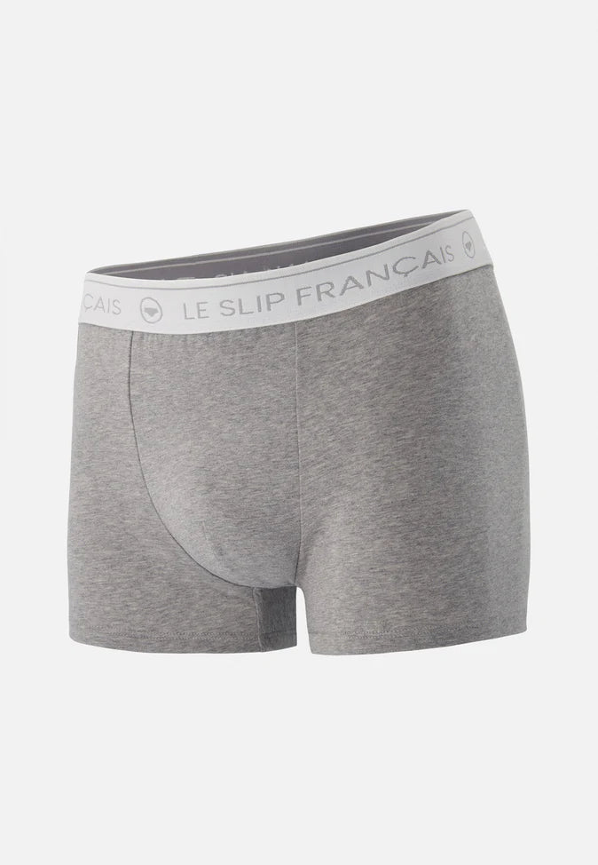 Le Slip Français - Boxer en coton Redoutable - Gris