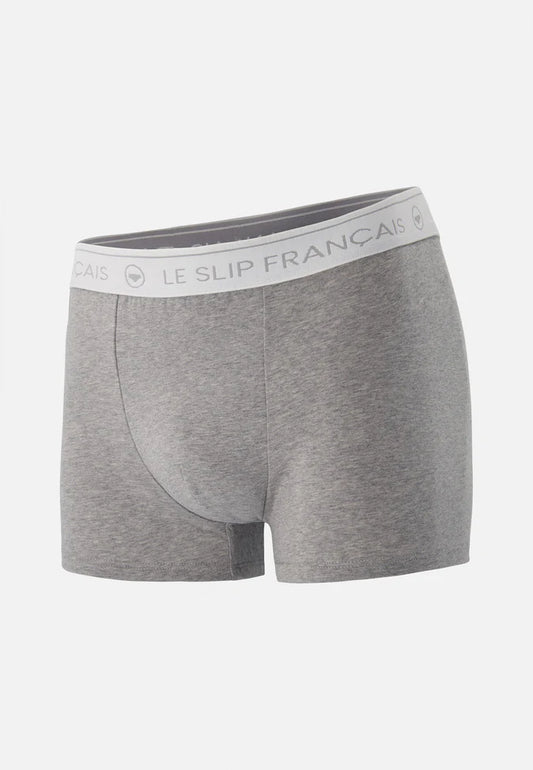 Le Slip Français - Boxer en coton Redoutable - Gris