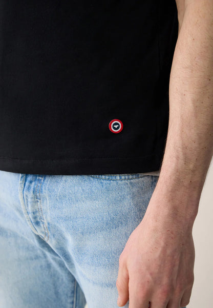 Le Slip Français - T-shirt à manches courtes Formidable - Coton - Noir