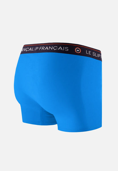 Le Slip Français - Boxer en coton Redoutable - Bleu fluo