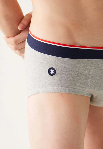 Le Slip Français - Coffret slips Terrible - Trio - Bleu gris & marinière