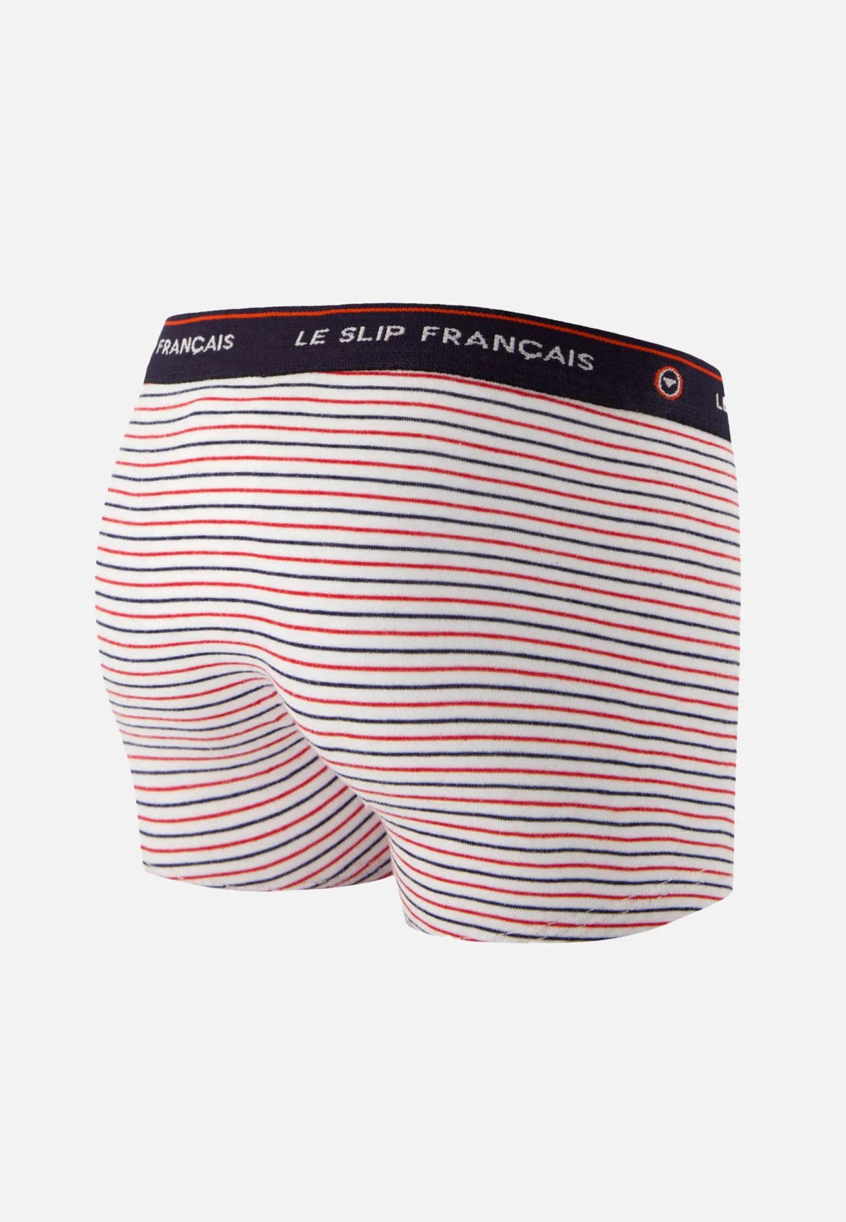 Le Slip Français - Boxer enfant en coton Petit Joseph rayé - Bleu blanc et rouge