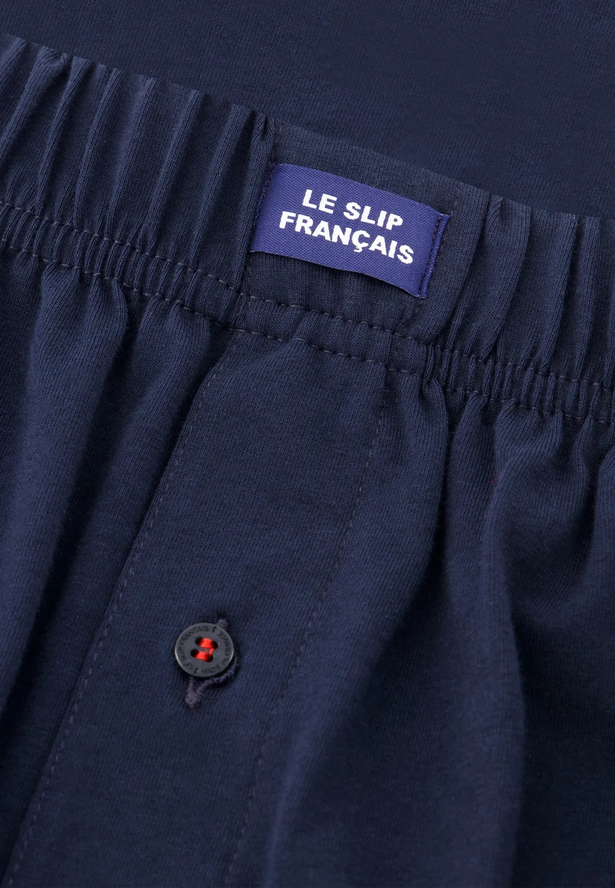 Le Slip Français - Caleçon en jersey Fredo - Bleu marine