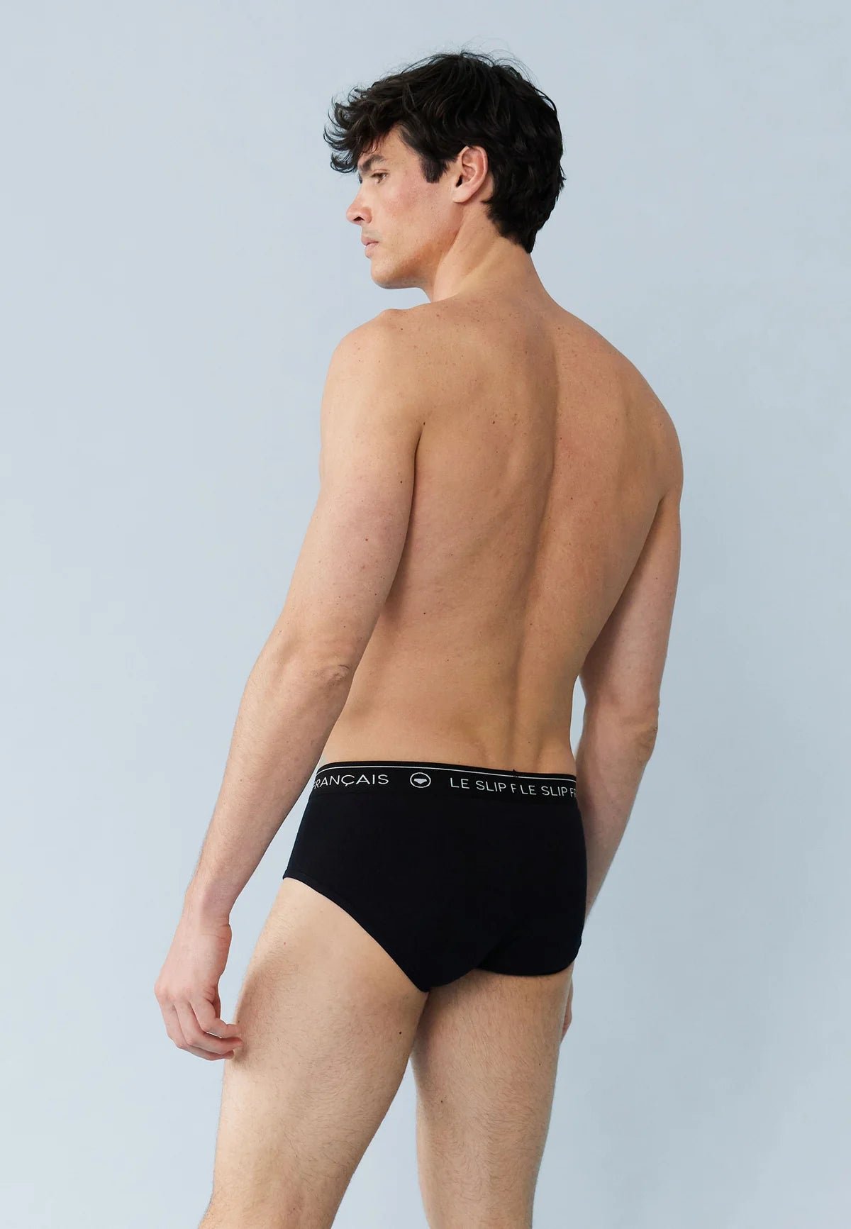 Le Slip Français - Slip en coton Intrépide - Noir