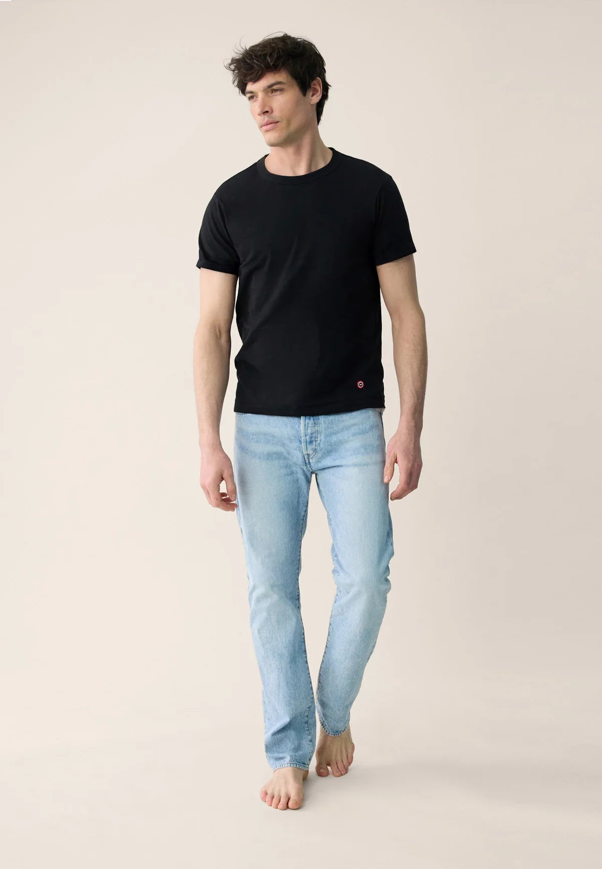 Le Slip Français - T-shirt à manches courtes Formidable - Coton - Noir