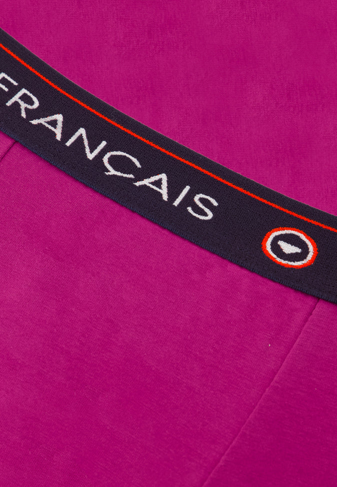 Le Slip Français - Boxer en coton Redoutable - Betterave