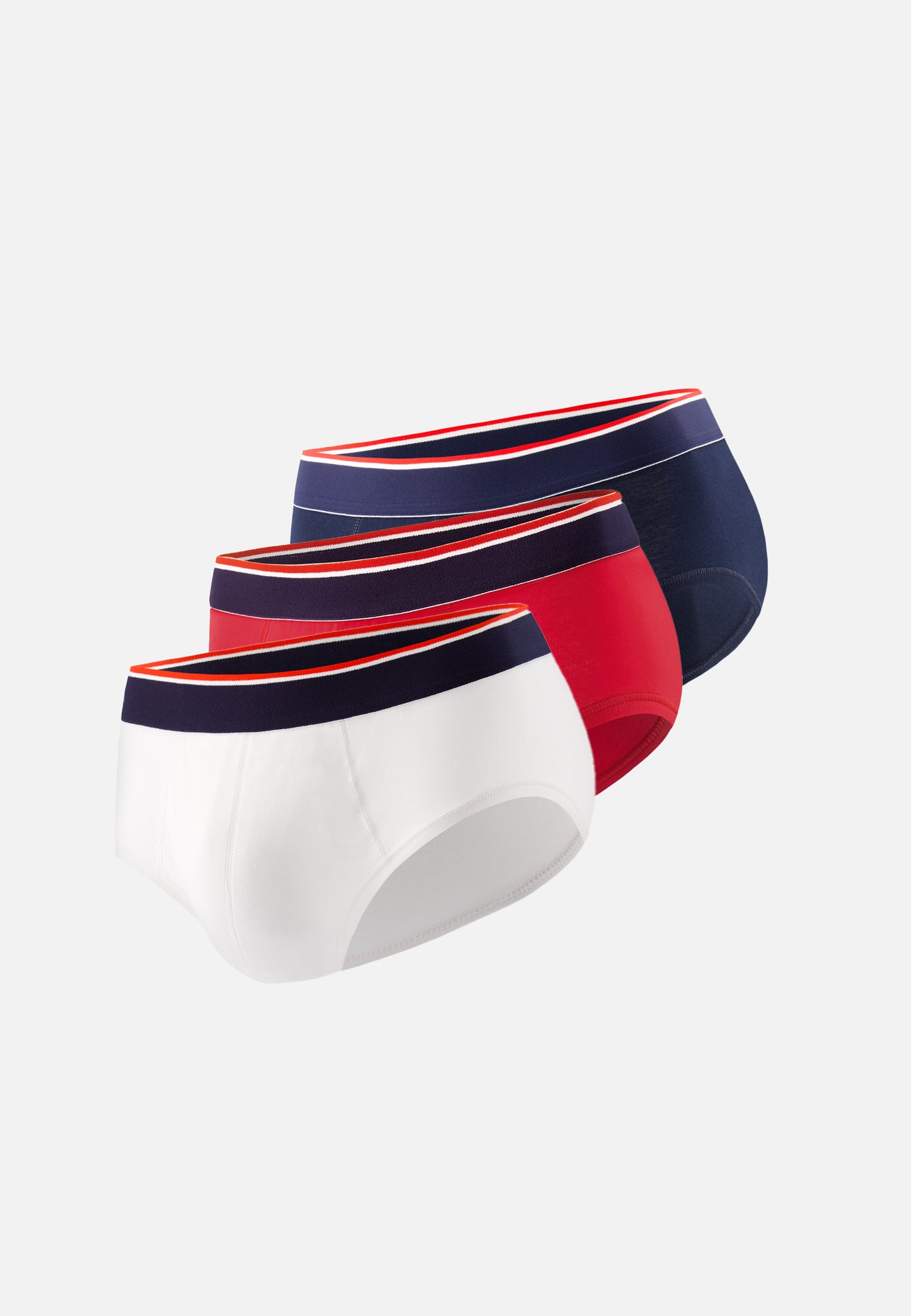 Le Slip Français - Coffret slips Terrible - Trio - Bleu blanc & rouge