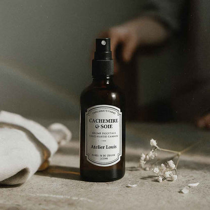 Atelier Louis - Brume d'intérieur végétale française - Cachemire & soie - 100 ml
