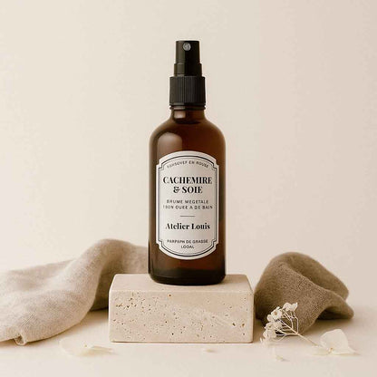 Atelier Louis - Brume d'intérieur végétale française - Cachemire & soie - 100 ml