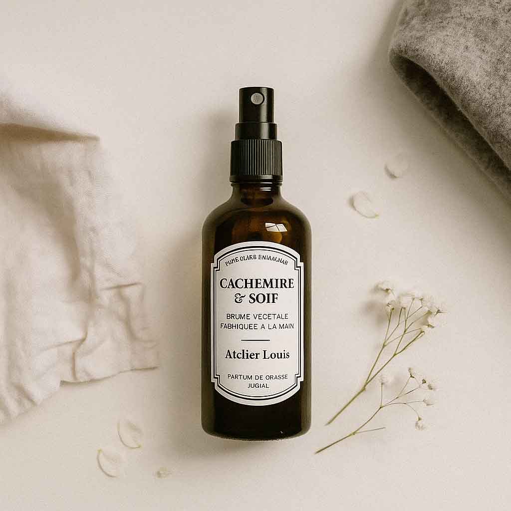 Atelier Louis - Brume d'intérieur végétale française - Cachemire & soie - 100 ml