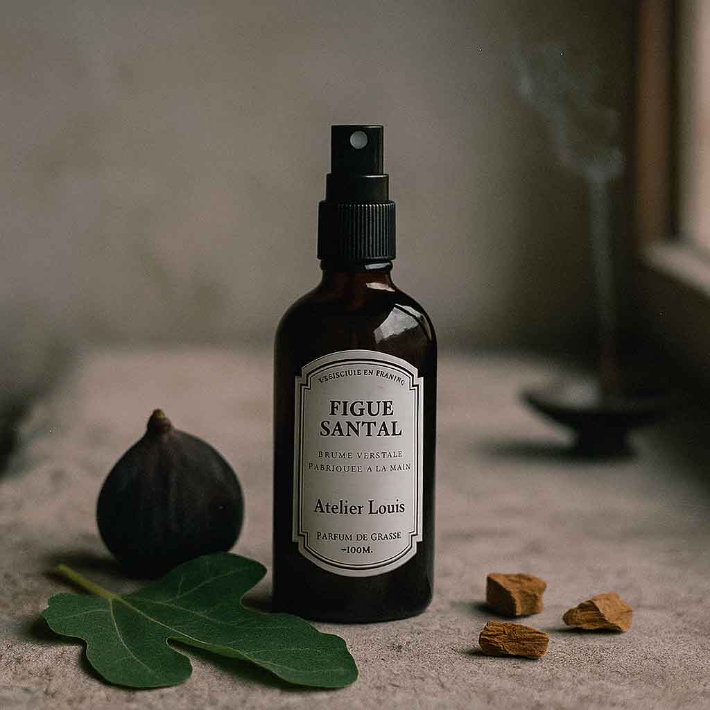 Atelier Louis - Brume d'intérieur végétale française - Bois & santal - 100 ml