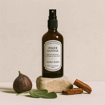 Atelier Louis - Brume d'intérieur végétale française - Bois & santal - 100 ml