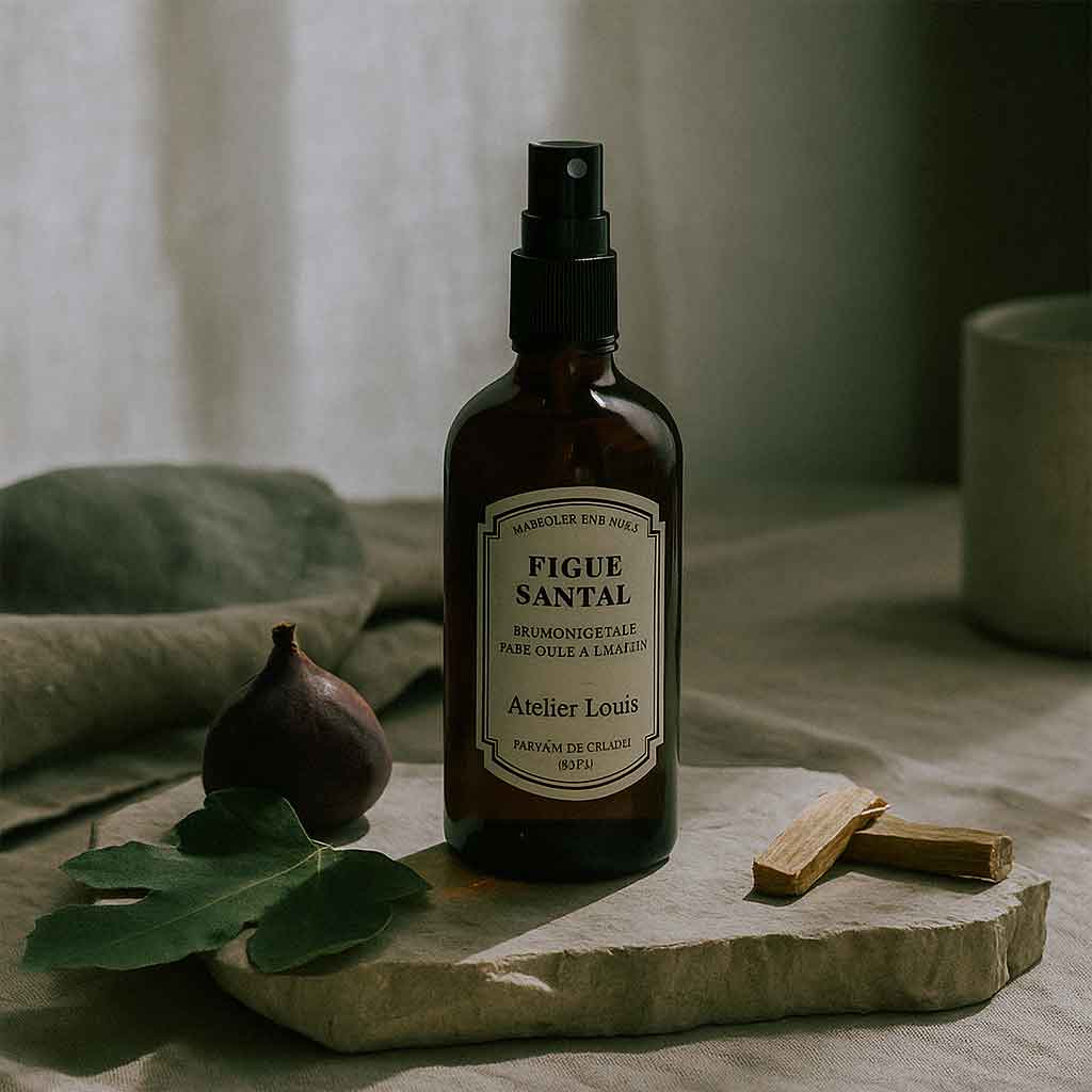 Atelier Louis - Brume d'intérieur végétale française - Bois & santal - 100 ml