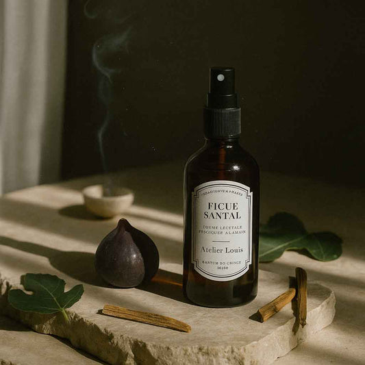 Atelier Louis - Brume d'intérieur végétale française - Bois & santal - 100 ml