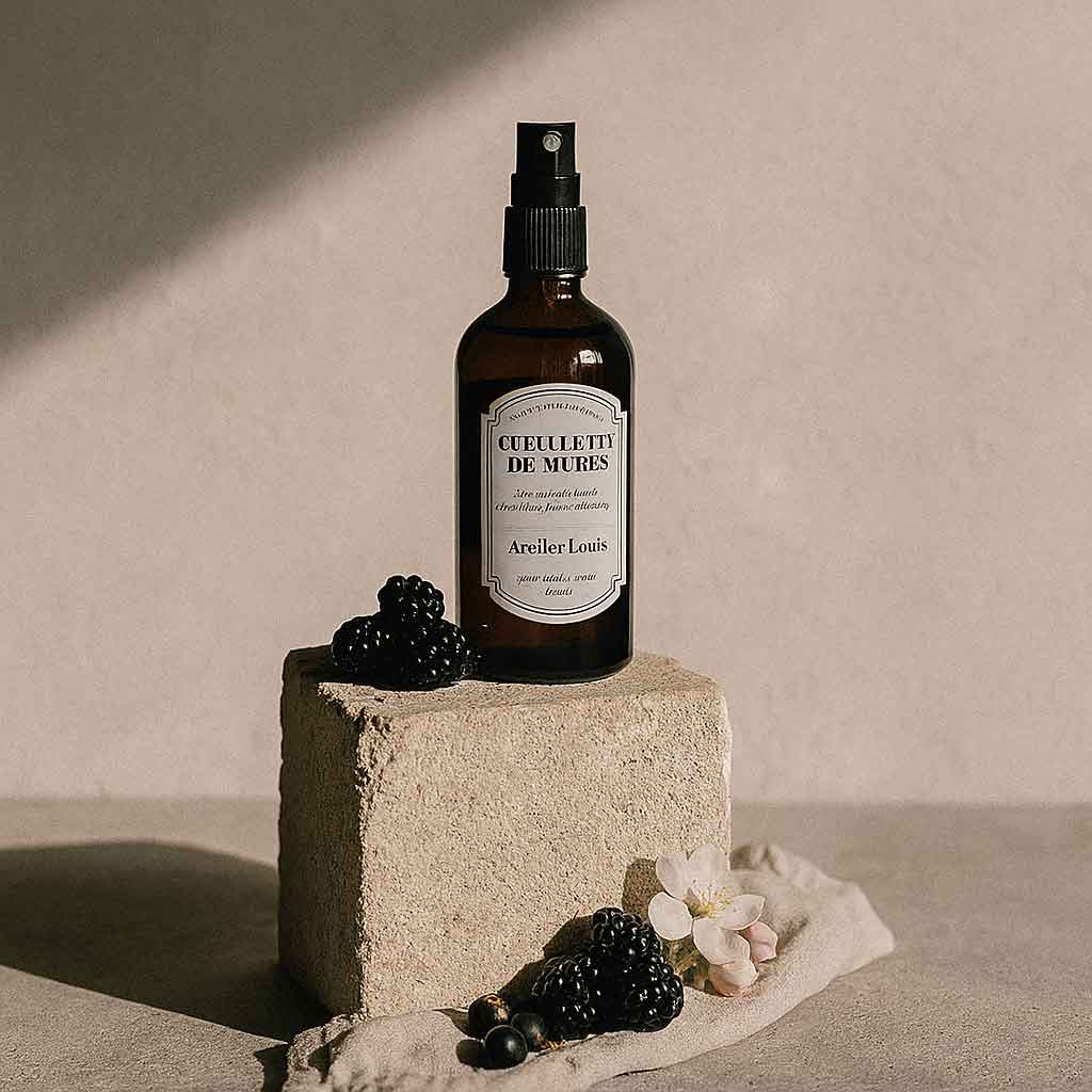 Atelier Louis - Brume d'intérieur végétale française - Cueillette de Mûres - 100 ml